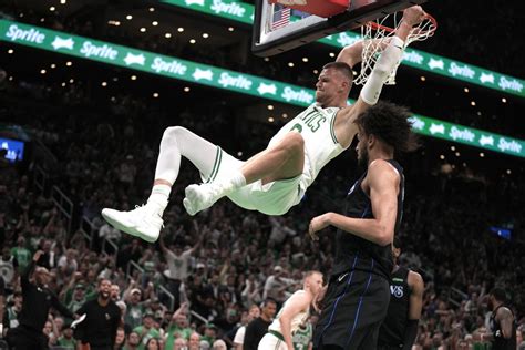 2024 NBA Finals: Celtics dominate Mavericks in Game 1 win as .